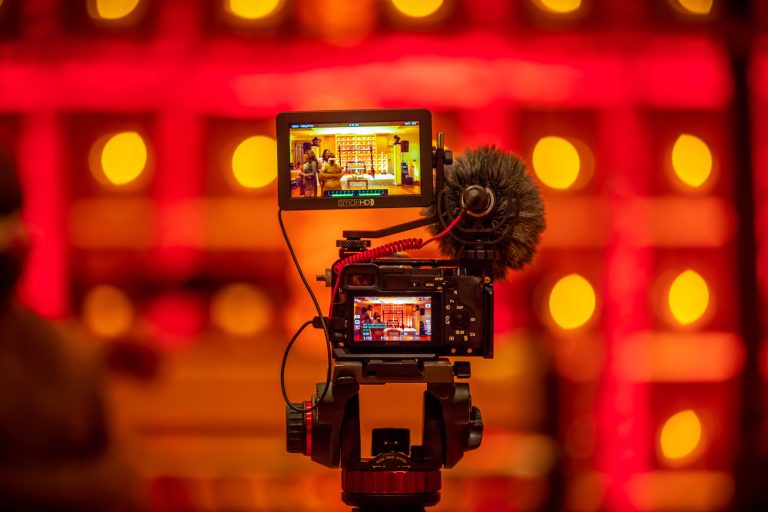 Filmproduktion wie der Profi